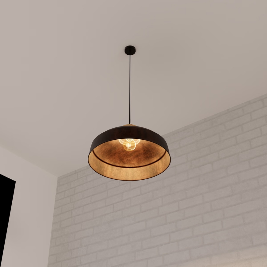Atmosphera - Hanglamp aan een koord PRAO 1xE27/40W/230V