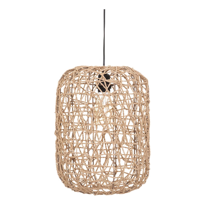 Atmosphera - Hanglamp aan een koord RAAHE 1xE27/40W/230V jute
