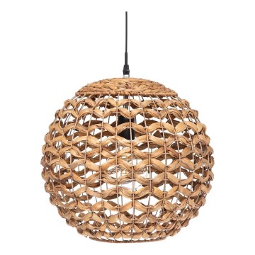 Atmosphera - Hanglamp aan een koord SAND 1xE27/40W/230V waterhyacint