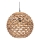 Atmosphera - Hanglamp aan een koord SAND 1xE27/40W/230V waterhyacint
