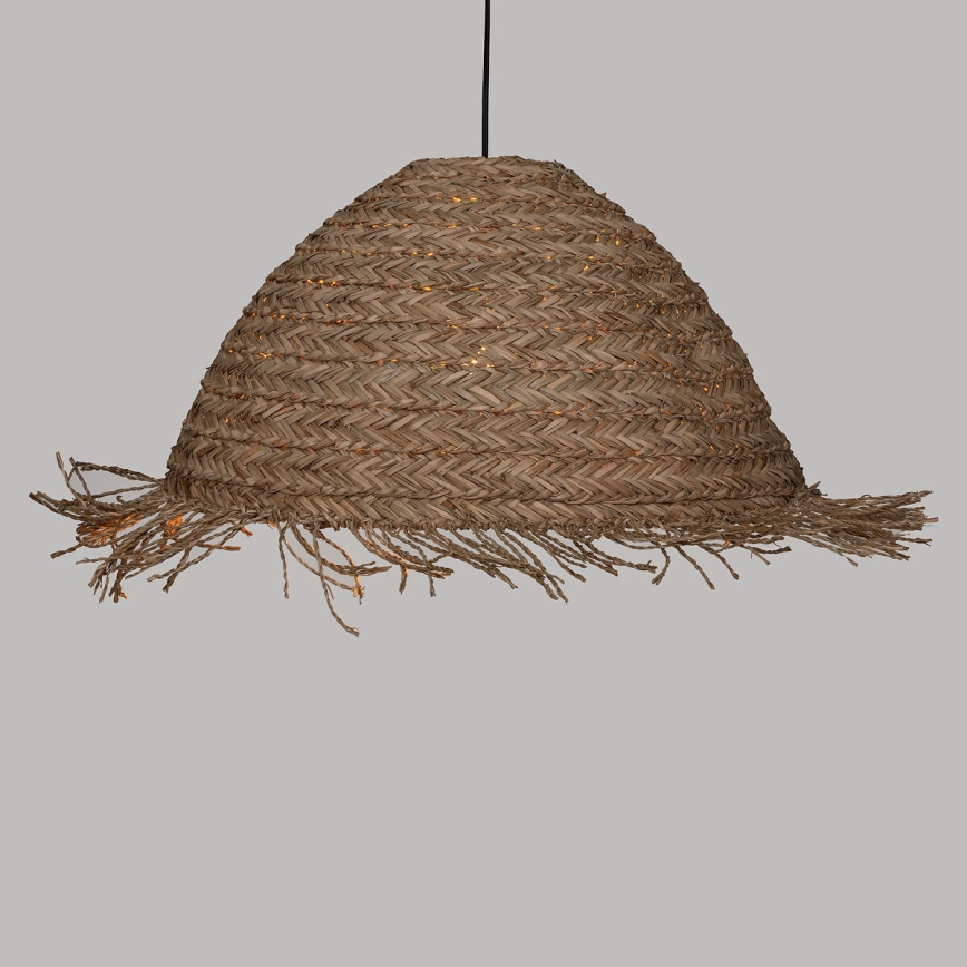 Atmosphera - Hanglamp aan een koord SEA VIEW 1xE27/40W/230V riet