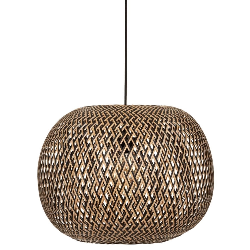 Atmosphera - Hanglamp aan een koord SINAI 1xE27/40W/230V bamboe