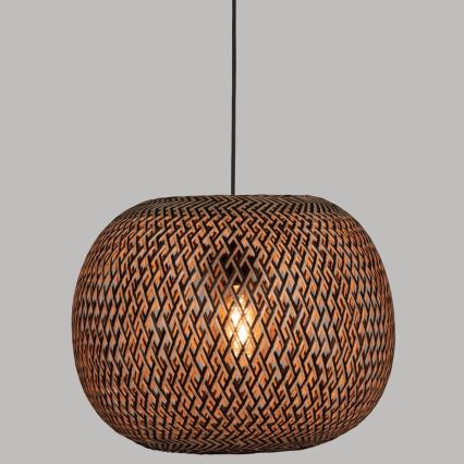 Atmosphera - Hanglamp aan een koord SINAI 1xE27/40W/230V bamboe