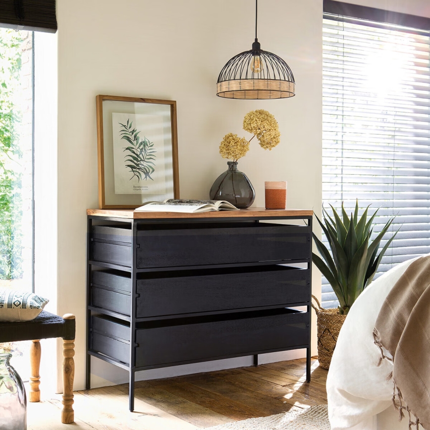 Atmosphera - Hanglamp aan een koord SUWA 1xE27/40W/230V rotan