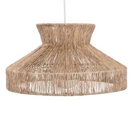 Atmosphera - Hanglamp aan een koord ZELIA 1xE27/40W/230V jute