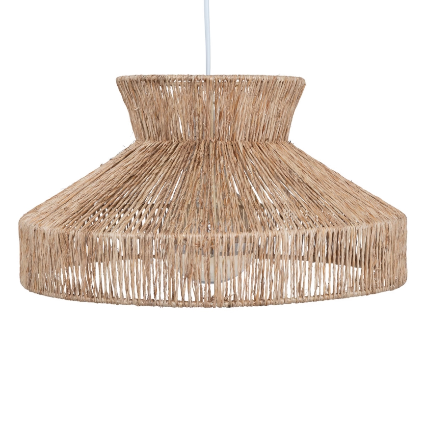 Atmosphera - Hanglamp aan een koord ZELIA 1xE27/40W/230V jute