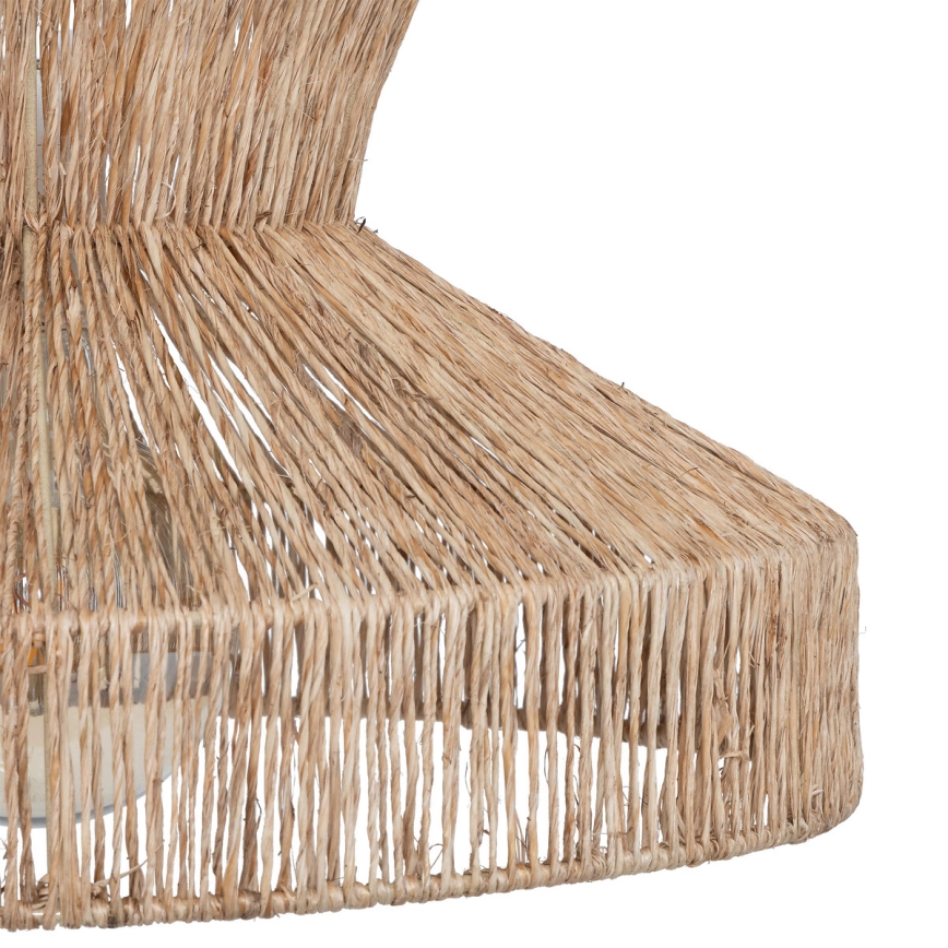 Atmosphera - Hanglamp aan een koord ZELIA 1xE27/40W/230V jute
