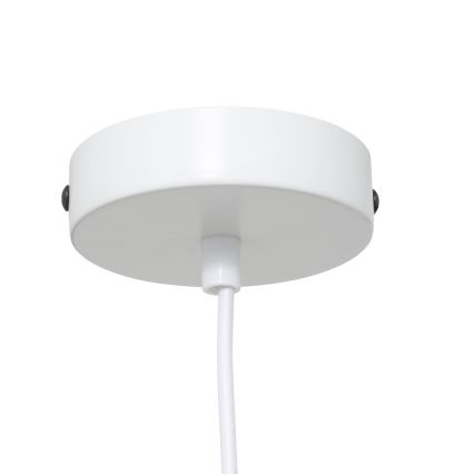 Atmosphera - Hanglamp aan een koord ZELIA 1xE27/40W/230V jute