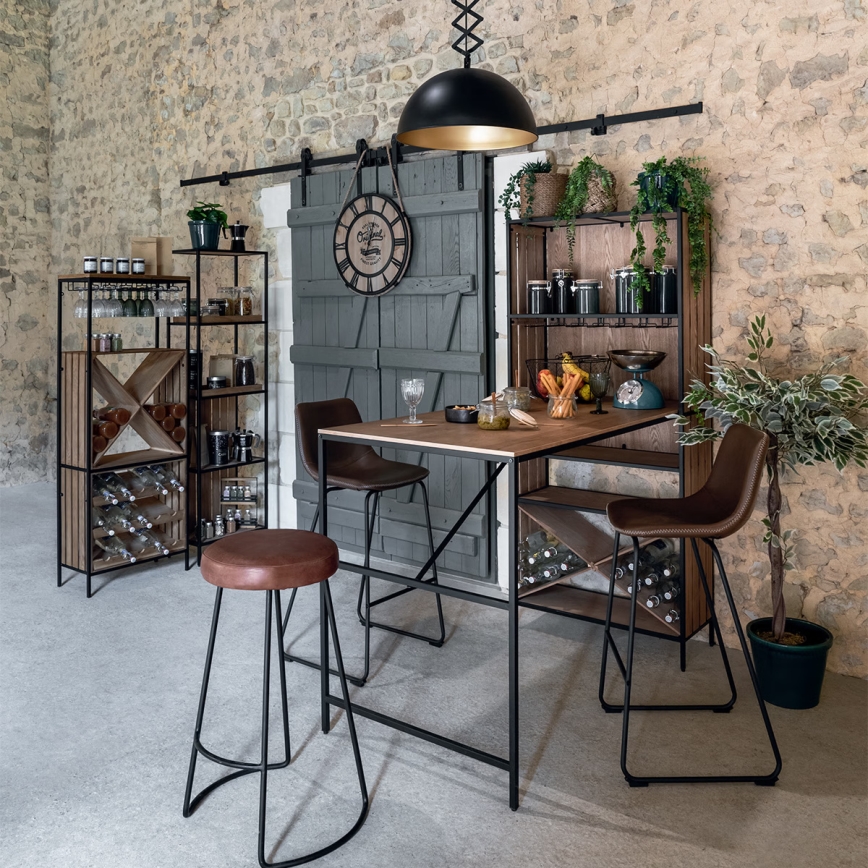 Atmosphera - Hanglamp met trekkoord LAHTI 1xE27/25W/230V