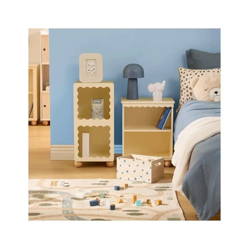 Atmosphera - Kinder-tafellamp STARRY MUSHROOM 1xE14/25W/230V blauw