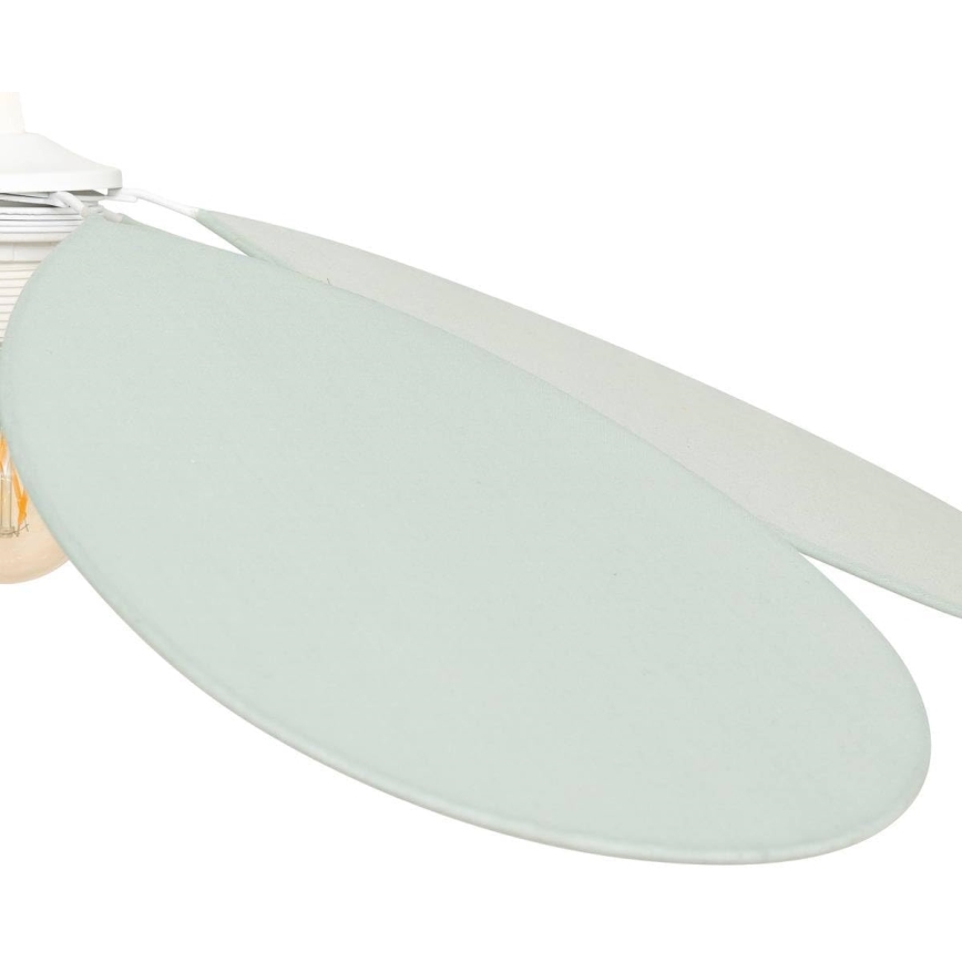 Atmosphera - Kinderhanglamp aan snoer NAYA 1xE27/40W/230V Ø 72 cm mintgroen