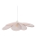 Atmosphera - Kinderhanglamp aan snoer PETAL 1xE27/40W/230V Ø 64 cm roze