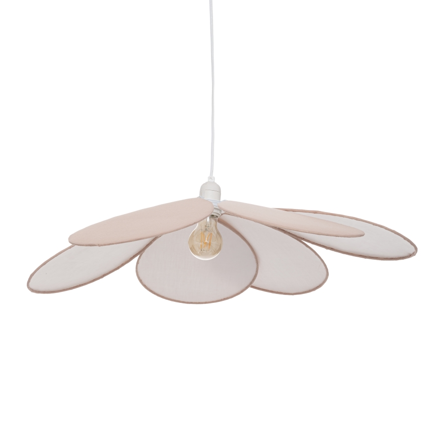Atmosphera - Kinderhanglamp aan snoer PETAL 1xE27/40W/230V Ø 64 cm roze