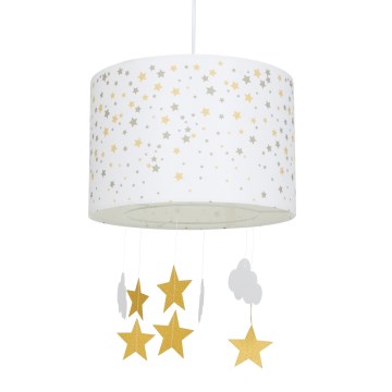 Atmosphera - Kinderhanglamp aan snoer STARS 1xE27/40W/230V
