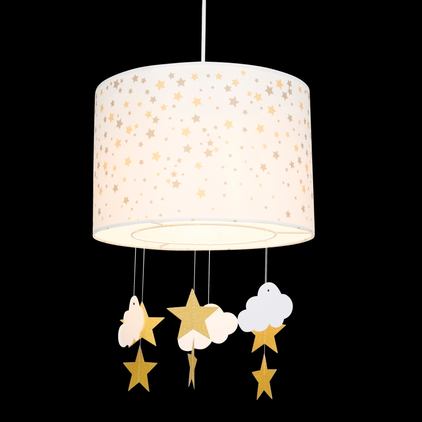 Atmosphera - Kinderhanglamp aan snoer STARS 1xE27/40W/230V