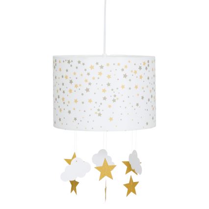 Atmosphera - Kinderhanglamp aan snoer STARS 1xE27/40W/230V