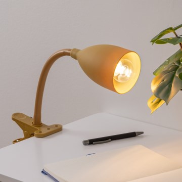 Atmosphera - Klemlamp SILY 1xE14/7W/230V goud
