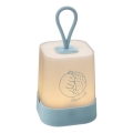 Atmosphera - LED-aanraakbaar oplaadbaar nachtlampje voor kinderen RABBIT LED/3,7V 1200 mAh blauw