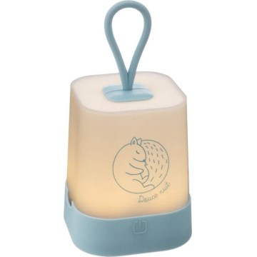 Atmosphera - LED-aanraakbaar oplaadbaar nachtlampje voor kinderen RABBIT LED/3,7V 1200 mAh blauw