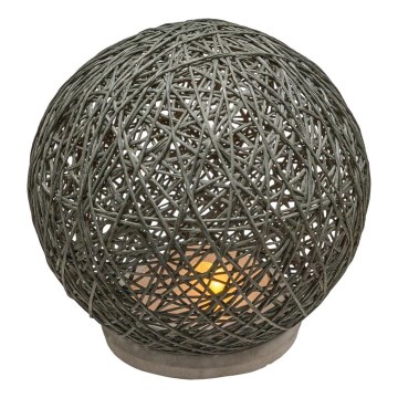 Atmosphera - LED Buitenlamp HADY LED/3xAA 19,5 cm IP44