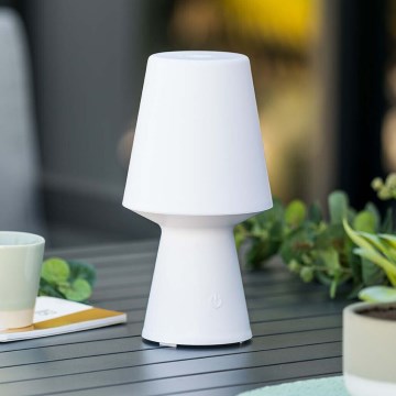 Atmosphera - LED Dimbaar buitenshuis aanraken tafellamp WIZA LED/5V 23 cm IP44