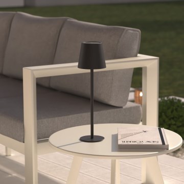 Atmosphera - LED Dimbaar oplaadbaar buitenshuis aanraken tafellamp CODY LED/5V 2400 mAh IP44
