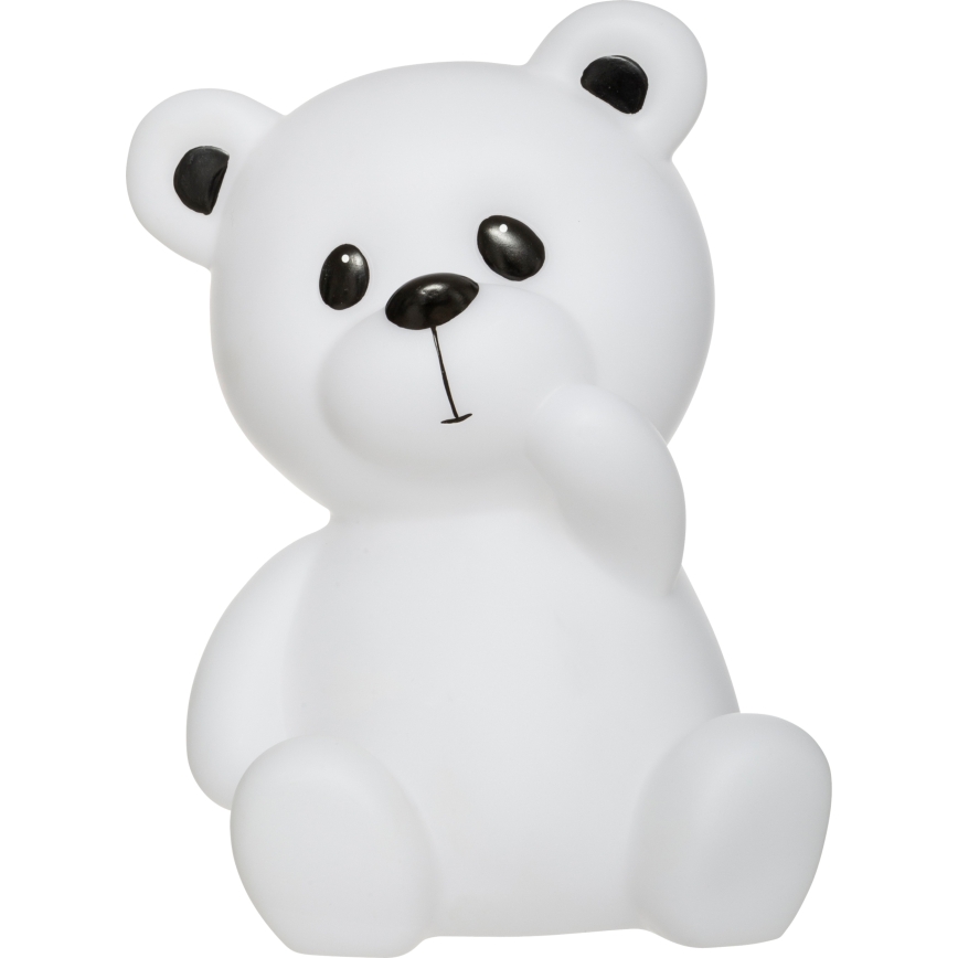 Atmosphera - LED kinder-nachtlampje TEDDY LED/3xAA wit