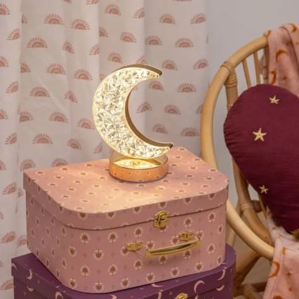 Atmosphera - LED-kindertafellamp BELLA LED/3xAA