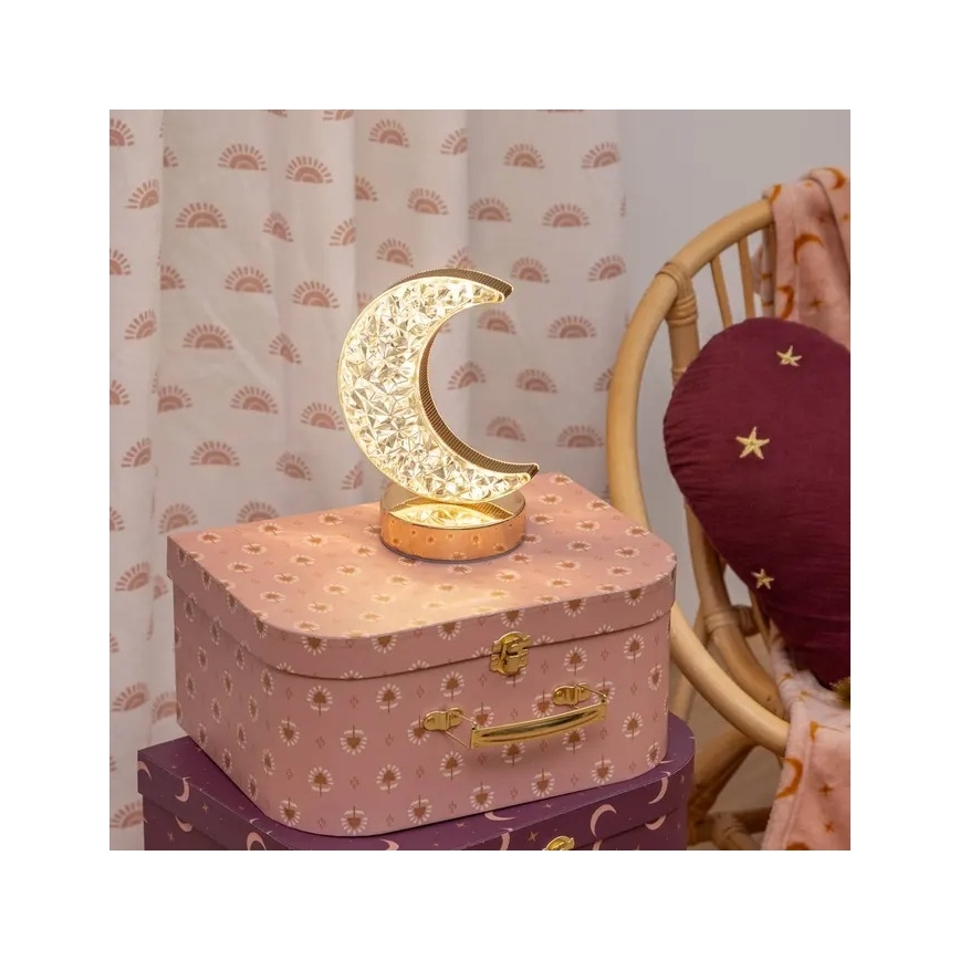 Atmosphera - LED-kindertafellamp BELLA LED/3xAA