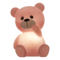 Atmosphera - LED nachtlampje voor kinderen TEDDY LED/3xLR44 roze