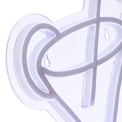 Atmosphera - LED-neon muurdecoratie COCTAIL LED/5V