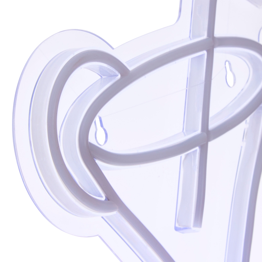 Atmosphera - LED-neon muurdecoratie COCTAIL LED/5V