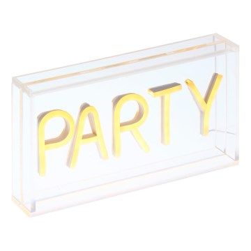 Atmosphera - LED-neon tafeldecoratie PARTY LED/5V