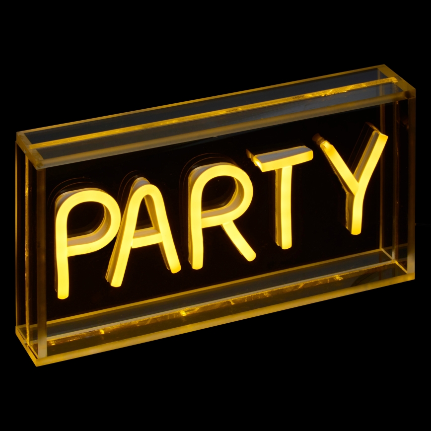 Atmosphera - LED-neon tafeldecoratie PARTY LED/5V