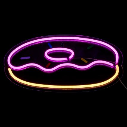 Atmosphera - LED-neon wanddecoratie DONUT LED/5V
