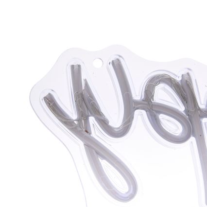 Atmosphera - LED-neon wanddecoratie HAPPY BIRTHDAY LED/5V