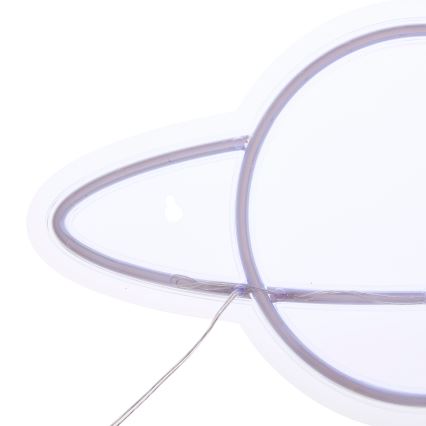 Atmosphera - LED-neon wanddecoratie PLANET LED/5V