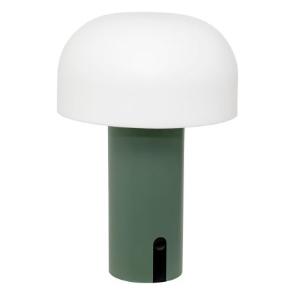 Atmosphera - LED Oplaadbaar buitenshuis aanraken tafellamp JANY LED/3,7V 22 cm 2200 mAh IP44 groen
