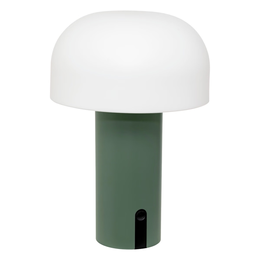 Atmosphera - LED Oplaadbaar buitenshuis aanraken tafellamp JANY LED/3,7V 22 cm 2200 mAh IP44 groen