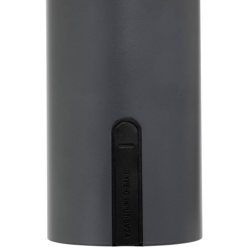 Atmosphera - LED Oplaadbaar buitenshuis aanraken tafellamp JANY LED/3,7V 22 cm 2200 mAh IP44 zwart