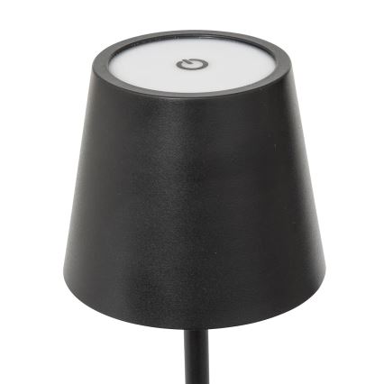 Atmosphera - LED Dimbare Oplaadbare Buiten Touch Tafellamp CODY LED/5V 2400 mAh IP44