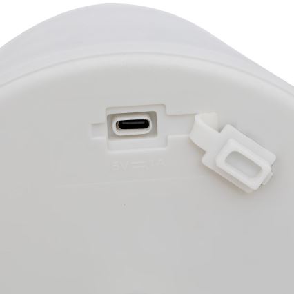 Atmosphera - LED RGBW Oplaadbaar buitenshuis tafellamp ZACK LED/3,7V 1200 mAh IP44 beige