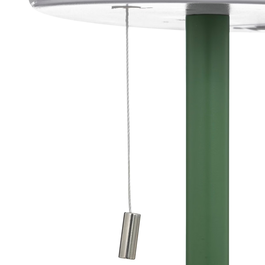 Atmosphera - LED RGBW Oplaadbaar buitenshuis tafellamp ZACK LED/3,7V 1200 mAh IP44 groen