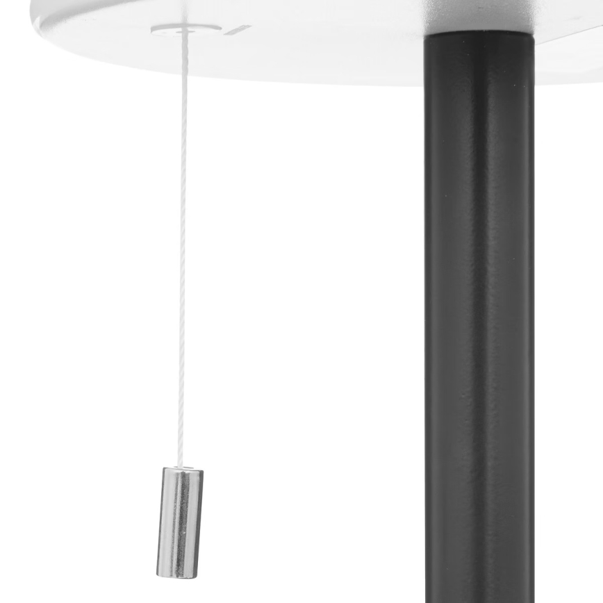 Atmosphera - LED RGBW Oplaadbaar buitenshuis tafellamp ZACK LED/3,7V 1200 mAh IP44 zwart