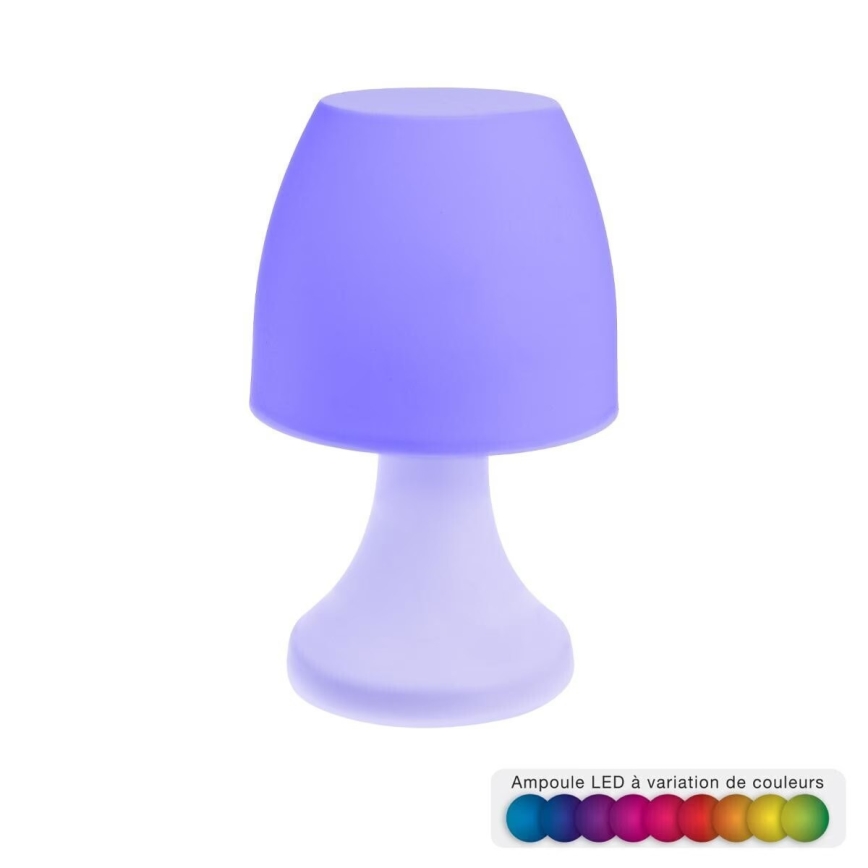 Atmosphera - LED RGB Tafellamp voor buiten DOKK LED/3xAAA 19,5 cm IP44
