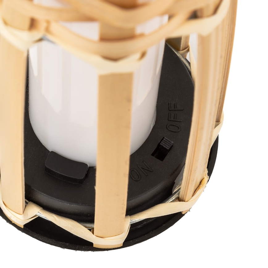 Atmosphera - LED Solar lamp MACEO LED/1,2V IP44 bamboe
