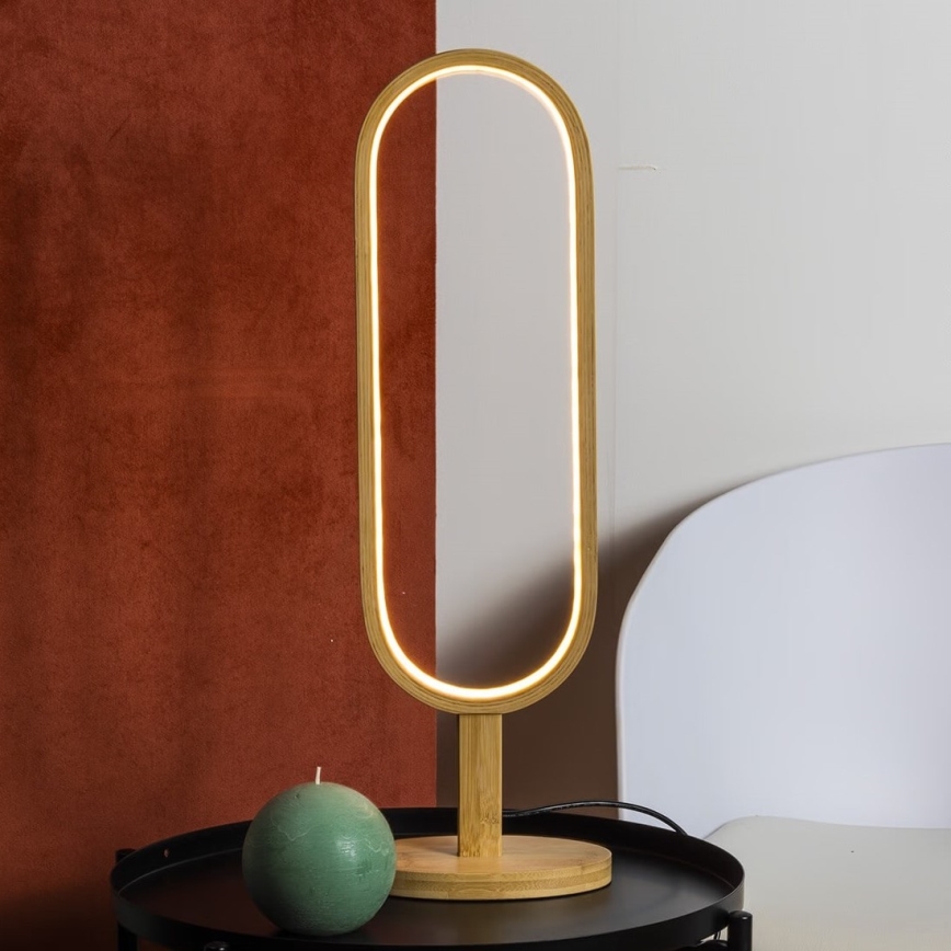 Atmosphera - LED Tafellamp FINN LED/3W/230V bamboe
