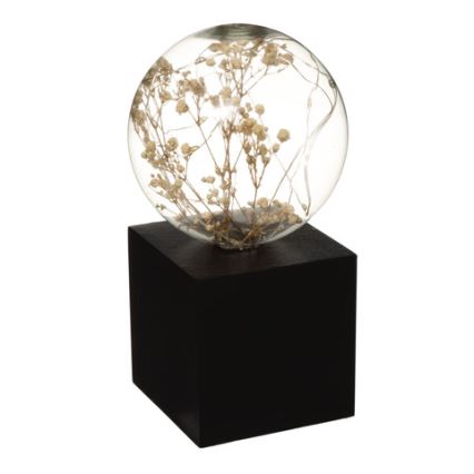 Atmosphera - LED tafellamp MICRO LED/2xAAA antraciet