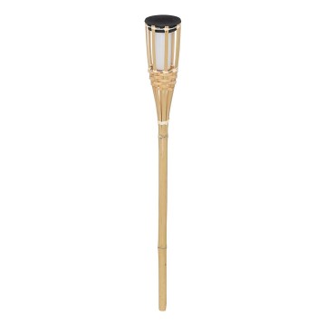 Atmosphera - LED Zonne-energie lamp MACEO LED/1,2V 300 mAh IP44 bamboe
