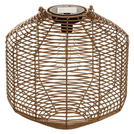 Atmosphera - LED Zonne-energie lamp CUBA LED/1,2V 800 mAh IP44 rattan